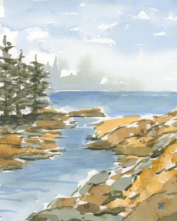 Northern Shores I – Fine Art Print