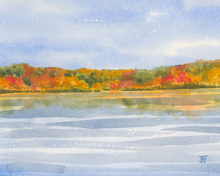 Autumn Reflections – Fine Art Print