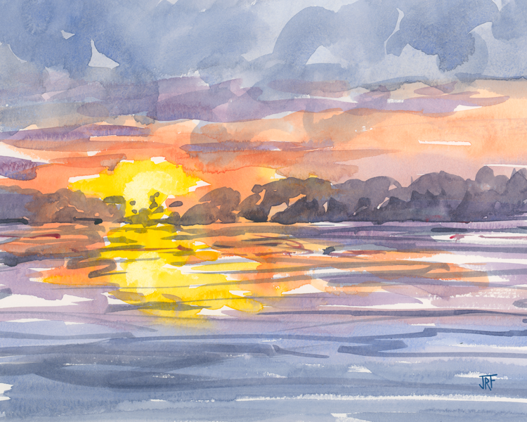 Drifting Light, Quiet Mind – Fine Art Print