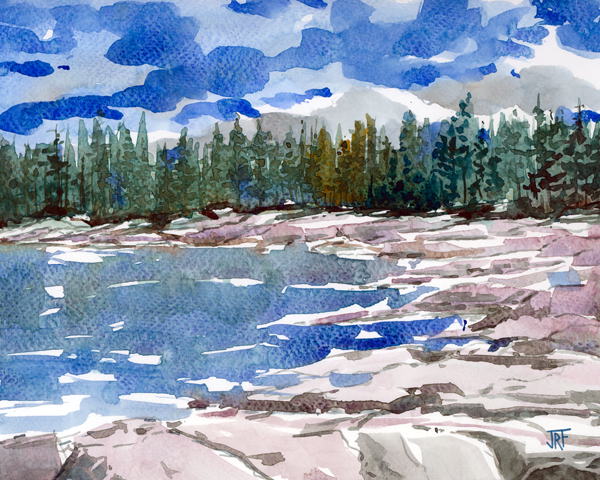 Northern Shores II – Fine Art Print