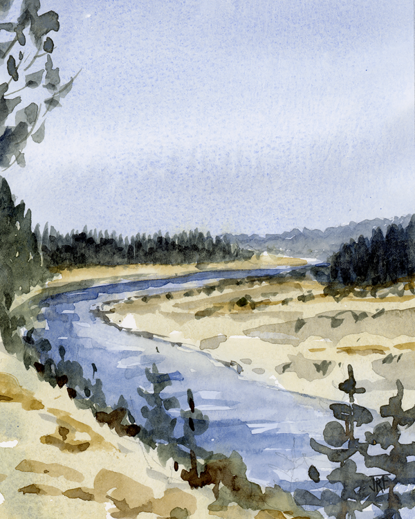Yellowstone South Entrance – Fine Art Print